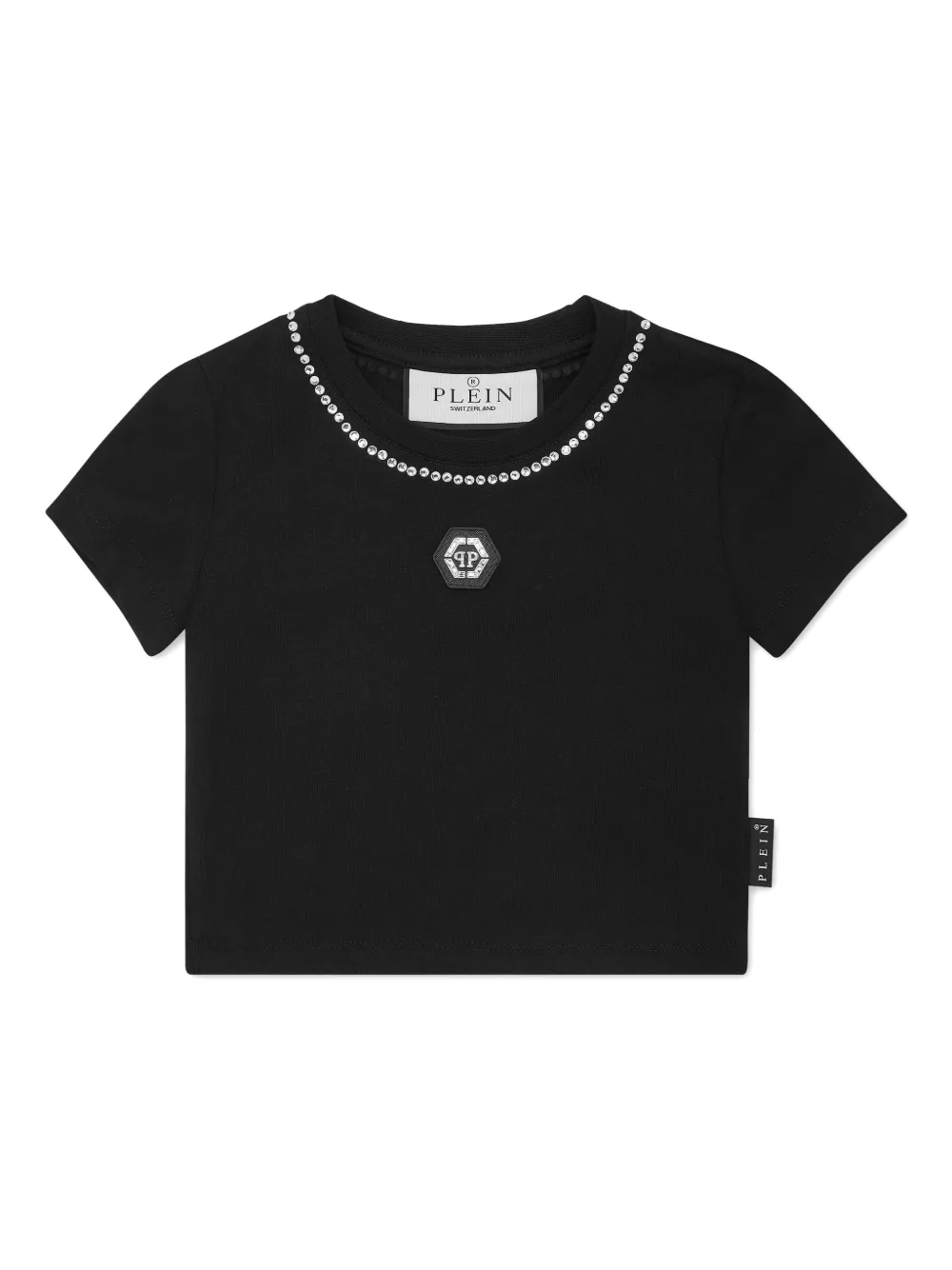 

Футболка с кристаллами Philipp Plein, черный