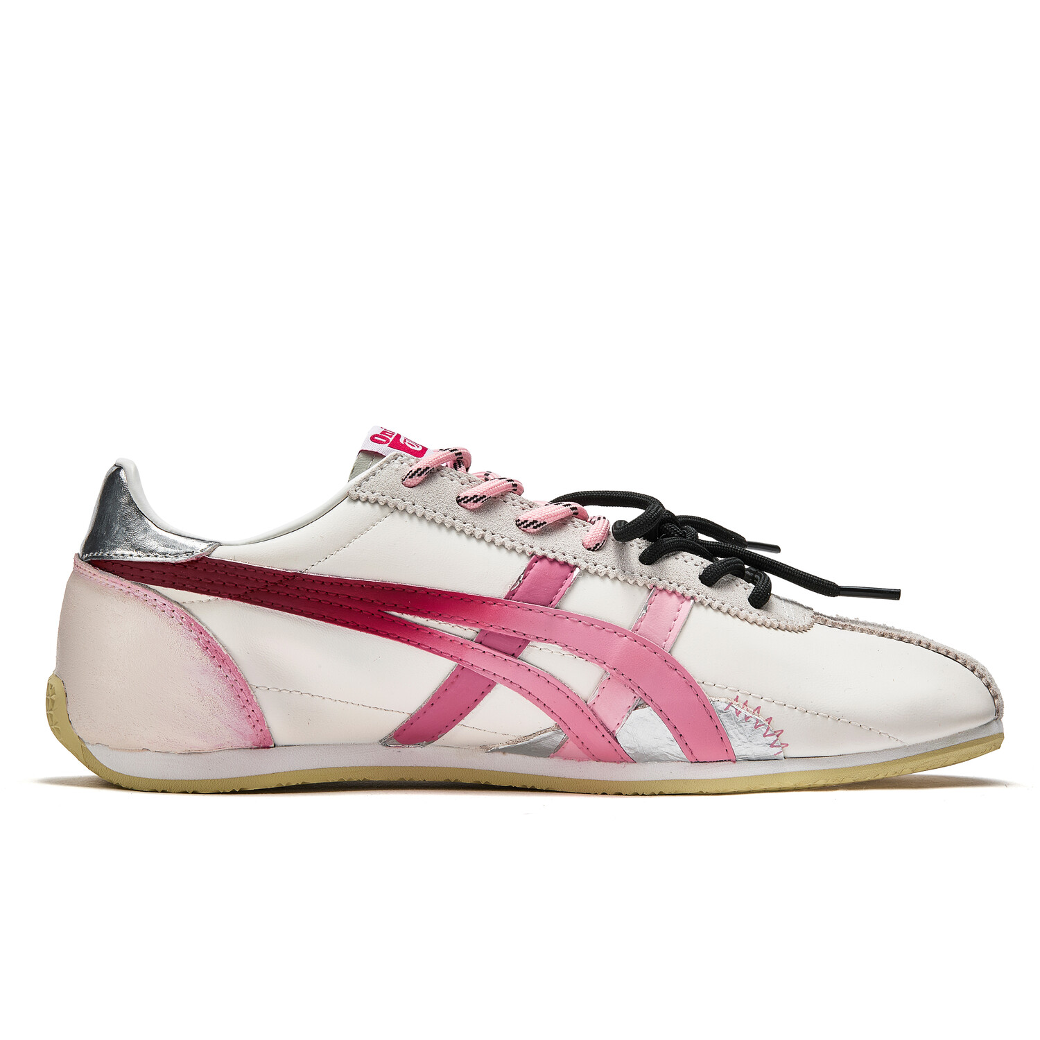 

Кроссовки для бега Runspark унисекс с низким верхом бежево-розовые Onitsuka Tiger
