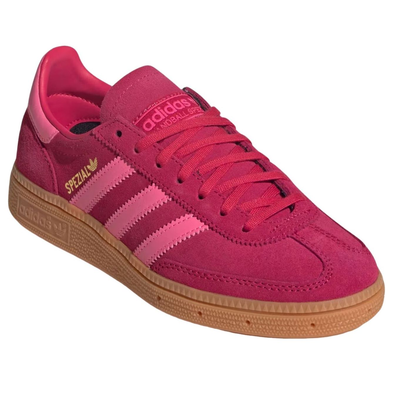 (GS) Adidas Handball Spezial Ruby Red Lucid Pink Gum — фото 2