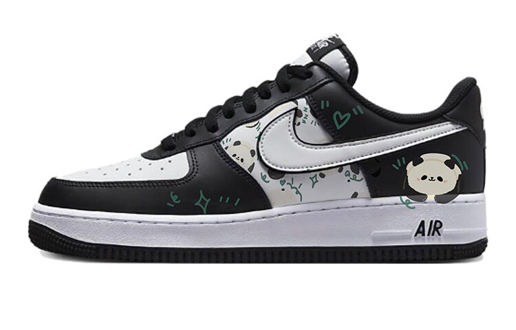 

Кастомизированные кроссовки Nike Air Force 1 Skateboarding Shoes Unisex, черный