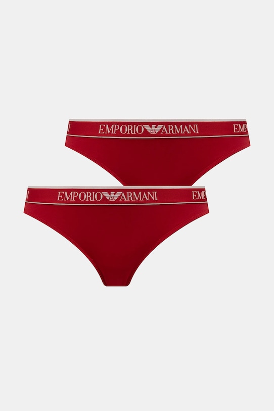 

2 пары трусов Emporio Armani Underwear, красный
