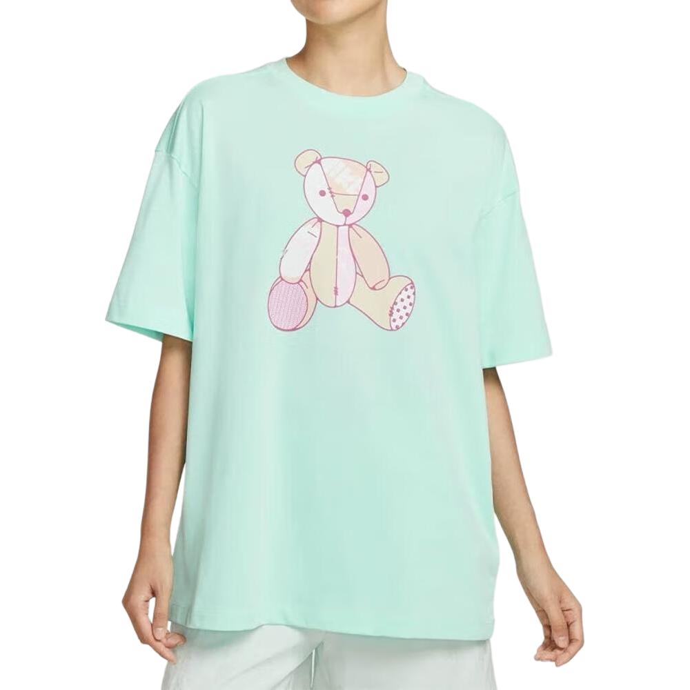 

Футболка с рукавом дроп-шоулдер женская Nike, Turquoise, Синий, Футболка с рукавом дроп-шоулдер женская Nike, Turquoise