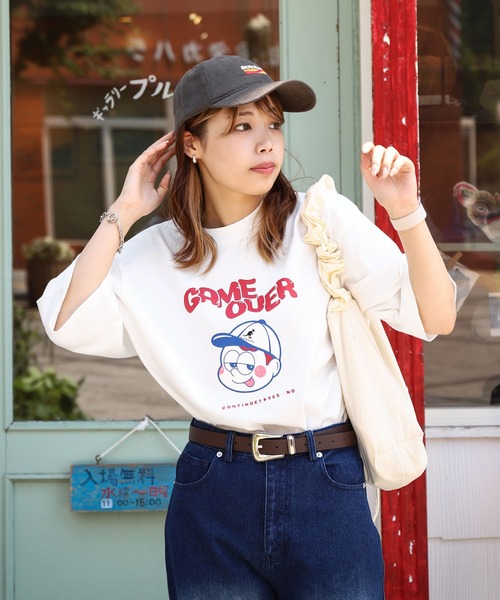 Футболка KANGOL с принтом в стиле 90-х — фото 3