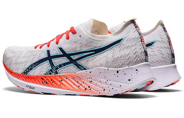 Кроссовки магическая скорость Asics, белый — фото 4