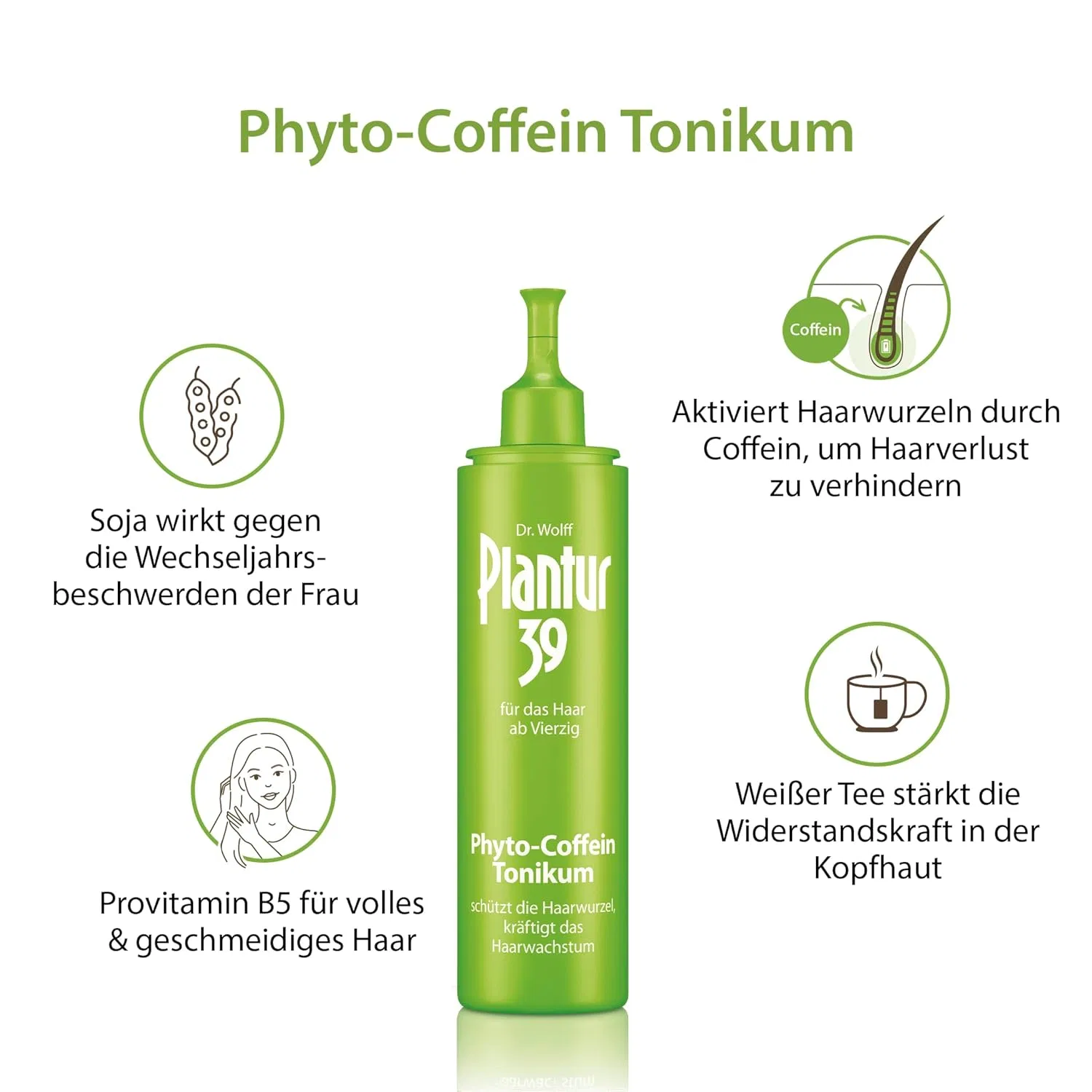 Тоник для волос Plantur 39 Phyto-Caffeine Tonic против выпадения волос, 3 x 200 мл Plantur 39 — фото 3