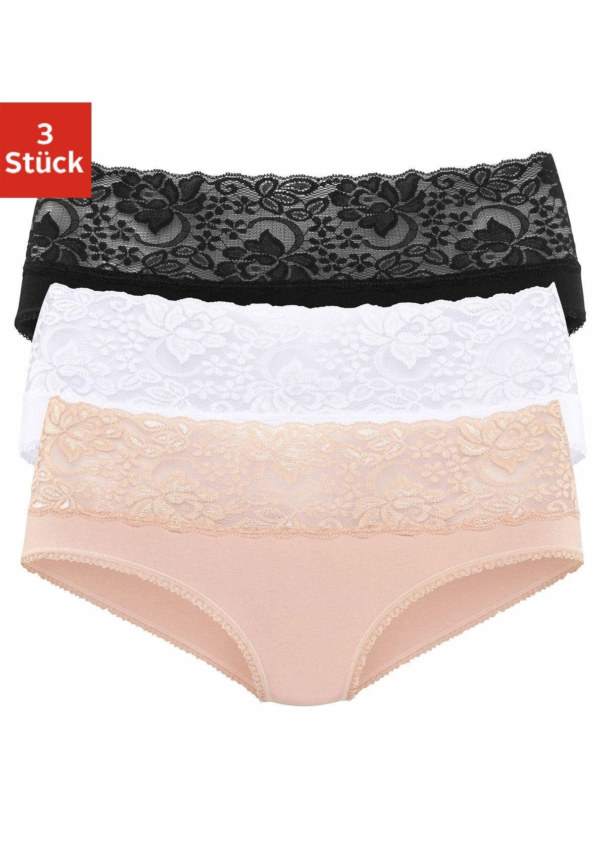 

Трусы Vivance, цвет beige, weiß, schwarz