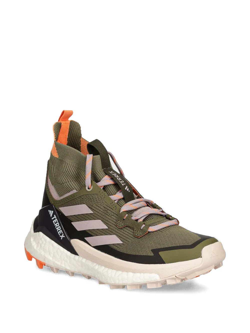 Кроссовки Terrex Free Hiker adidas, зеленый — фото 2