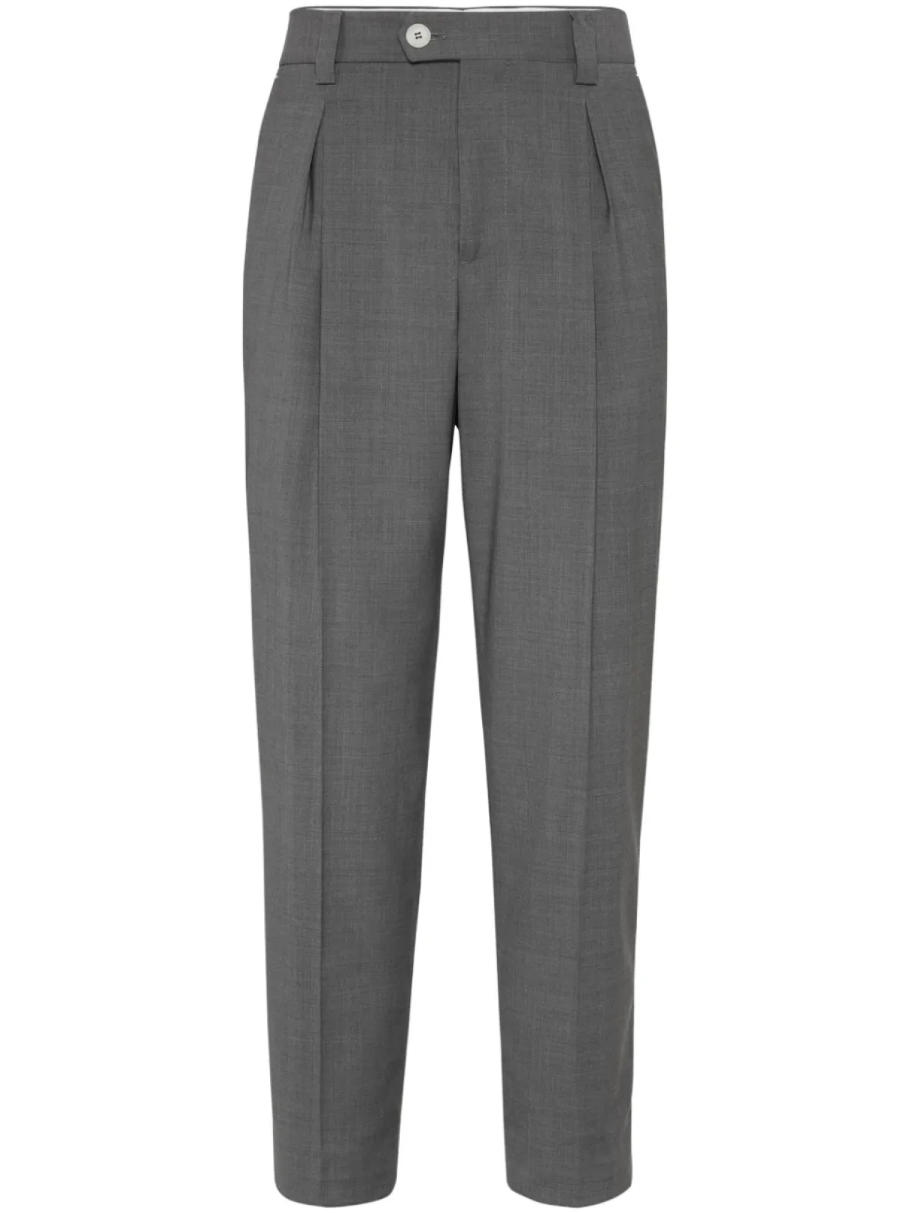 

Шерстяные брюки Brunello Cucinelli, серый