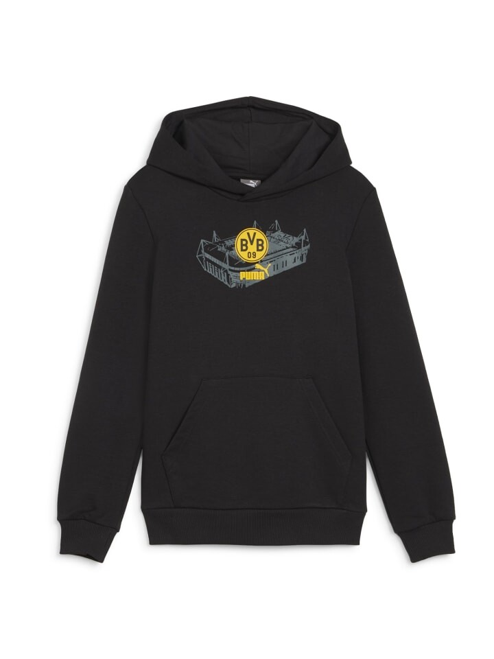 

Пуловер Puma Kapuzenpullover BVB Borussia Dortmund, черный