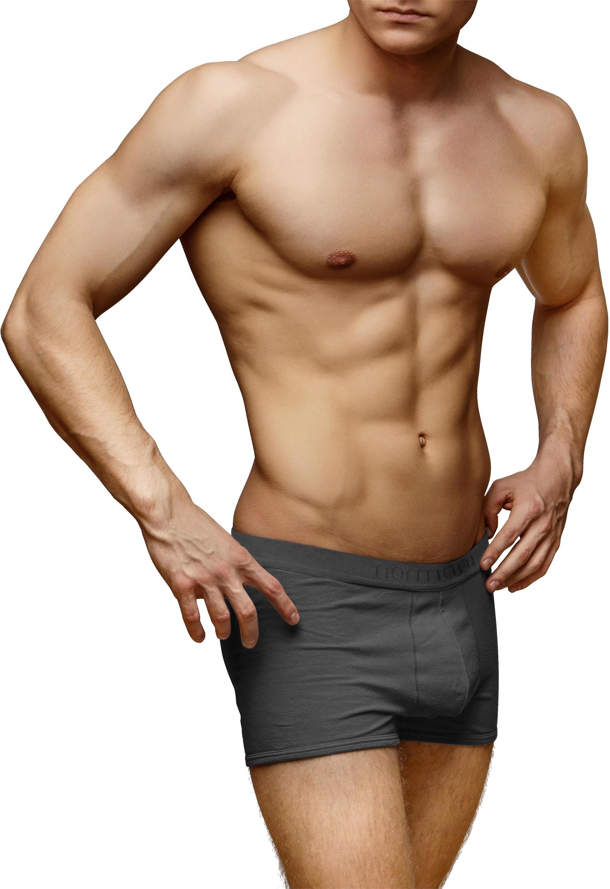 

Боксеры normani 6 Herren Boxershorts aus Viskose, антрацит