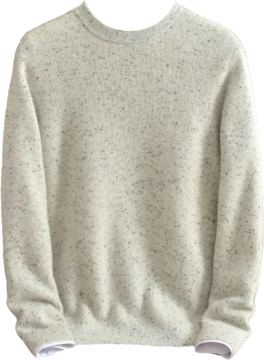 

Толстый кашемировый свитер с круглым вырезом