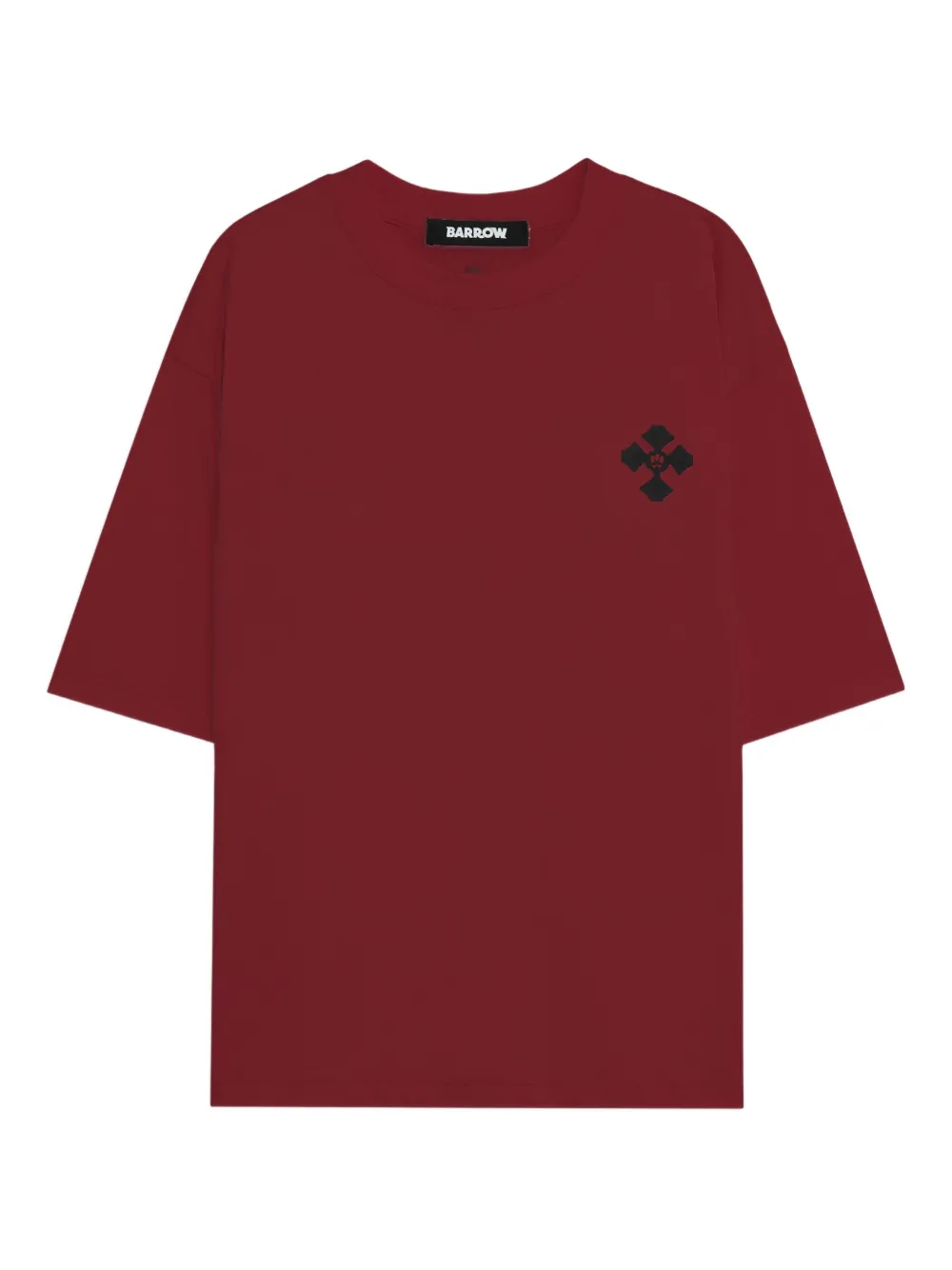

Футболка с графичным принтом BARROW, красный
