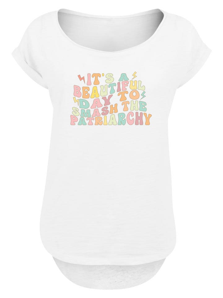 

Футболка с надписью Международный женский день: сила девушек, патриархат белого цвета F4NT4STIC, Белый, Футболка с надписью Международный женский день: сила девушек, патриархат белого цвета F4NT4STIC