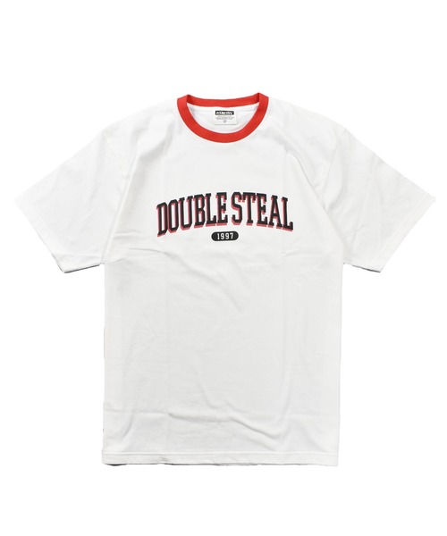 

Футболка, колледж, DS DOUBLE STEAL, белый