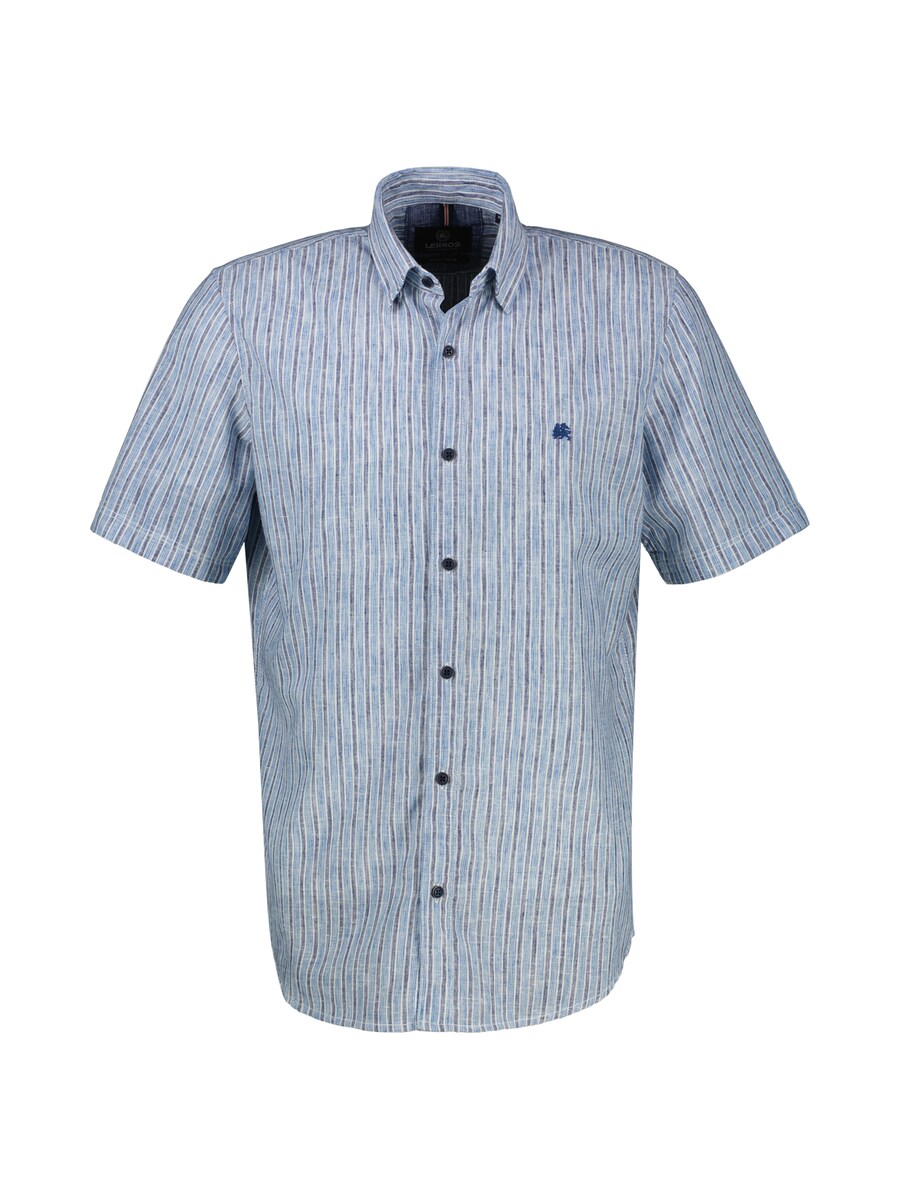 

Рубашка на пуговицах классического кроя LERROS, Blue/marine blue