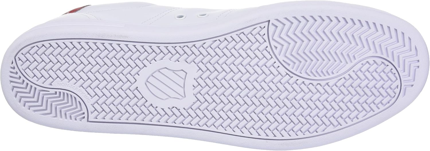 Мужские кожаные кроссовки K-Swiss Lozan Klub, белый — фото 2