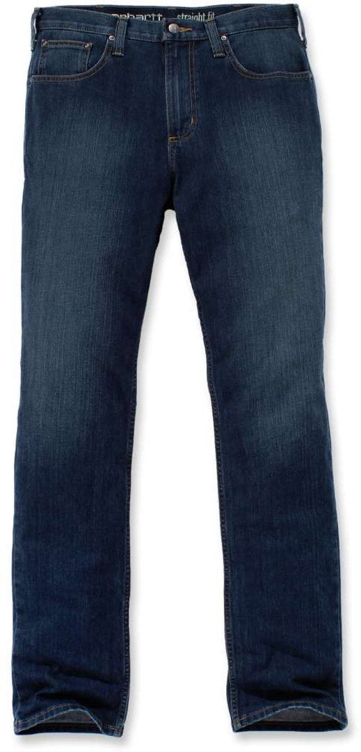 

Брюки Carhartt Rugged Flex Straight Tapered Jeans, цвет Light Stone Wash