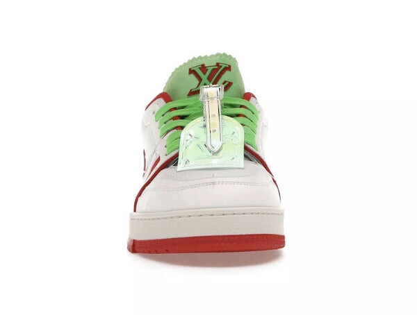 Кроссовки trainer sneakers 'white red green for new york' Louis Vuitton, белый — фото 3