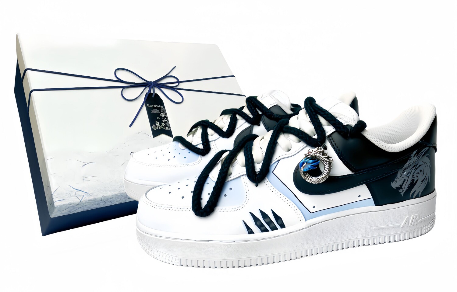 

Мужские кроссовки для скейтбординга Nike Air Force 1, White