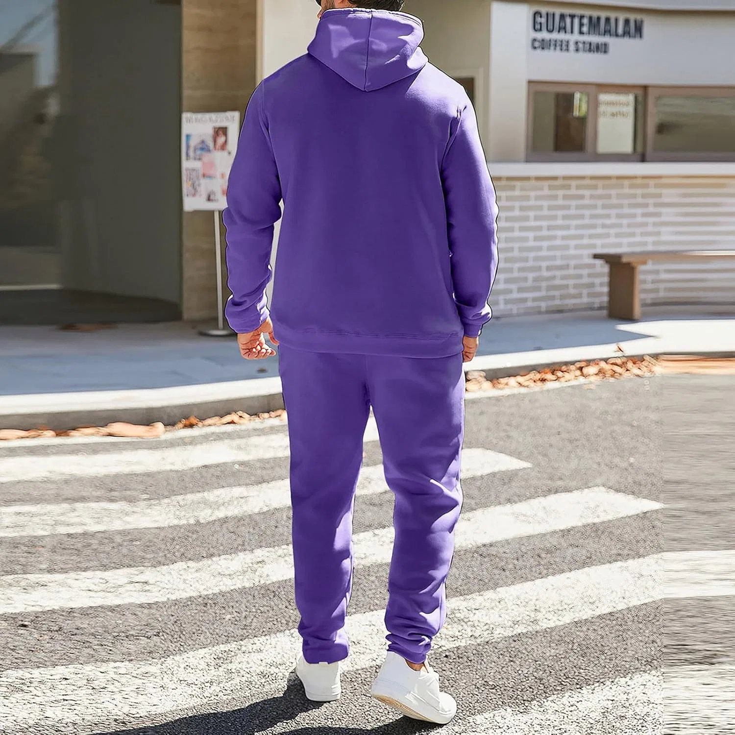 Спортивный костюм, длинные рукава, Purple — фото 4