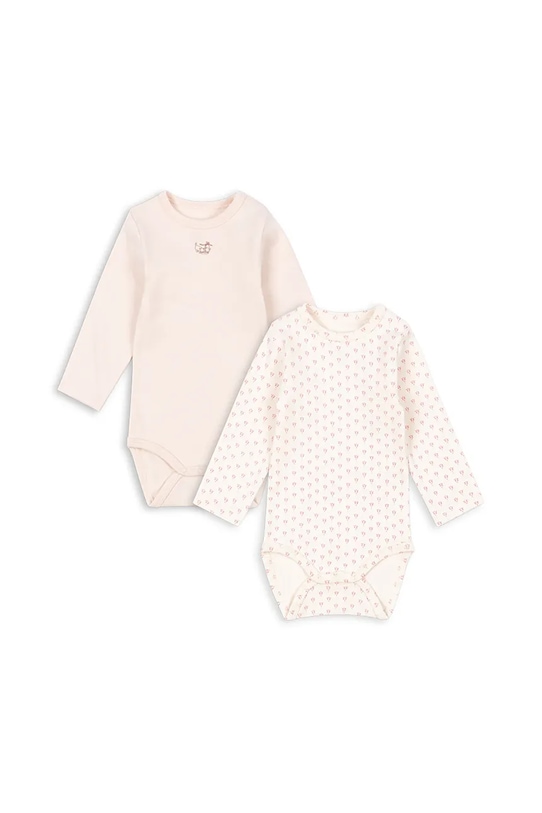 

Детский боди BELLO 2 PACK LS BODY OCS Fanga Fontana, розовый
