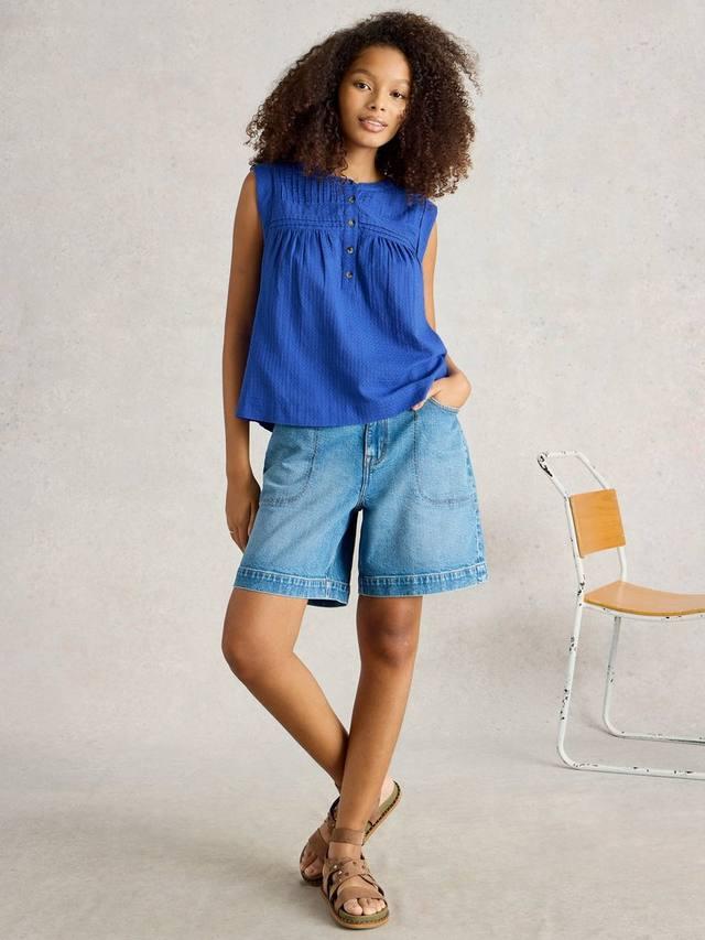 

Рубашка Isla из хлопка Dobby White Stuff