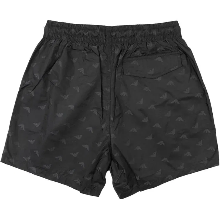 Пляжные шорты Emporio Armani Black — фото 3