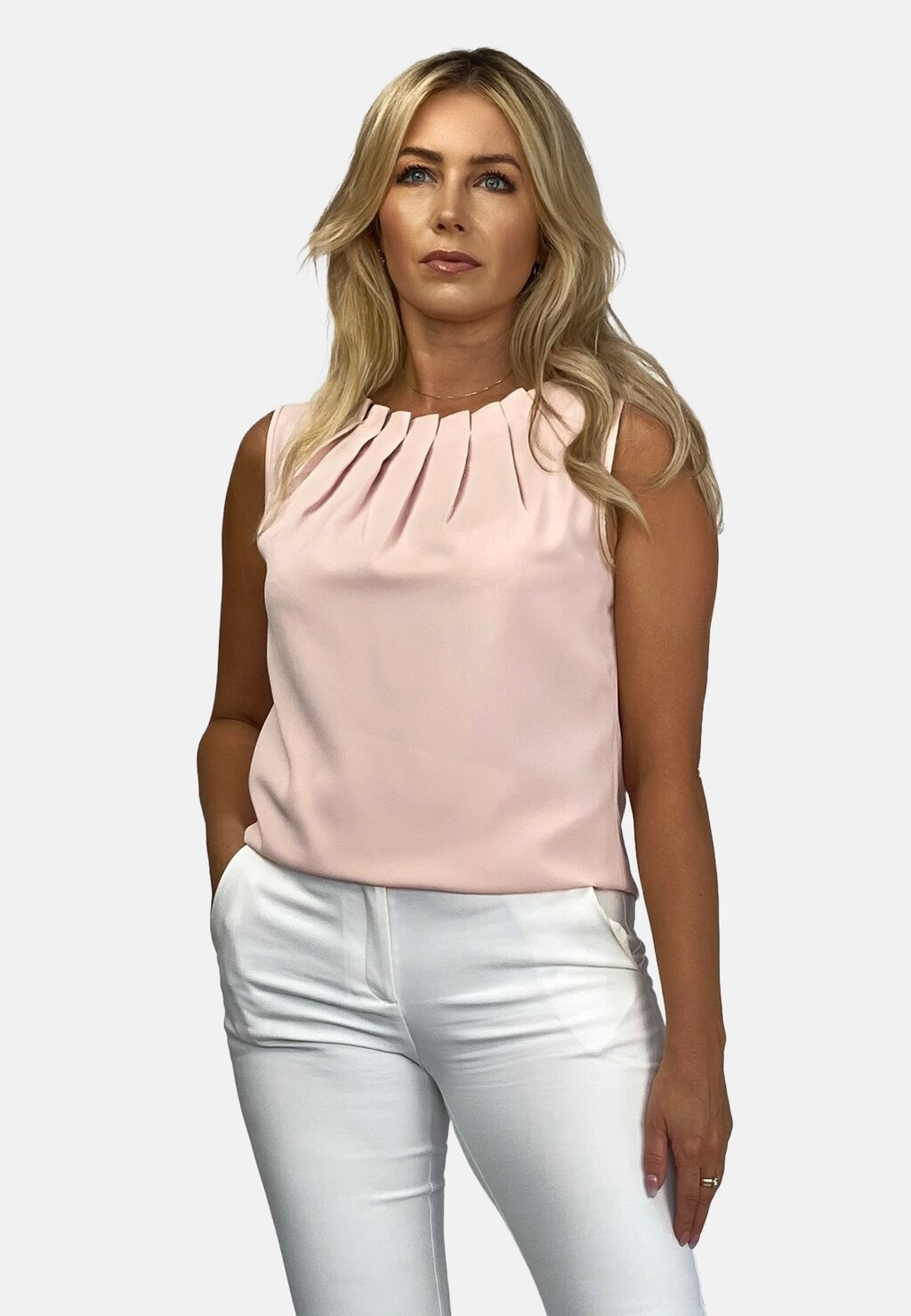 

Топ WITH PLEATS REGINA FASHION, цвет light pink