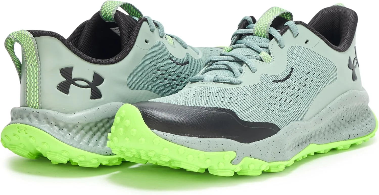 Мужские треккинговые кроссовки Under Armour Charged Maven, зеленый/черный — фото 4