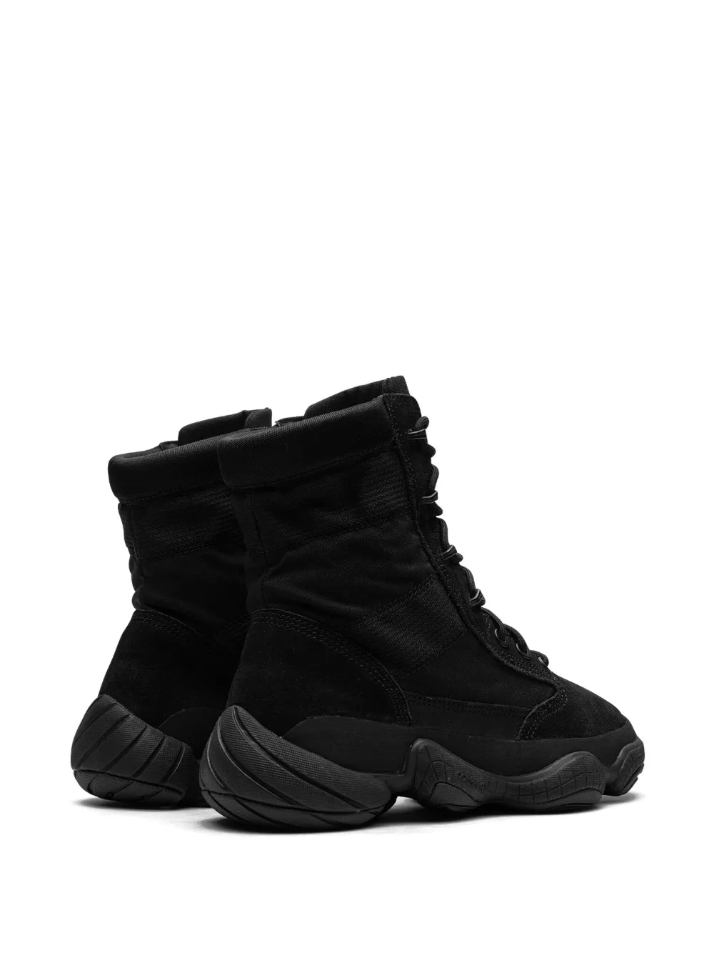 Ботинки YEEZY 500 High Triple Black Tactical adidas, черный — фото 3