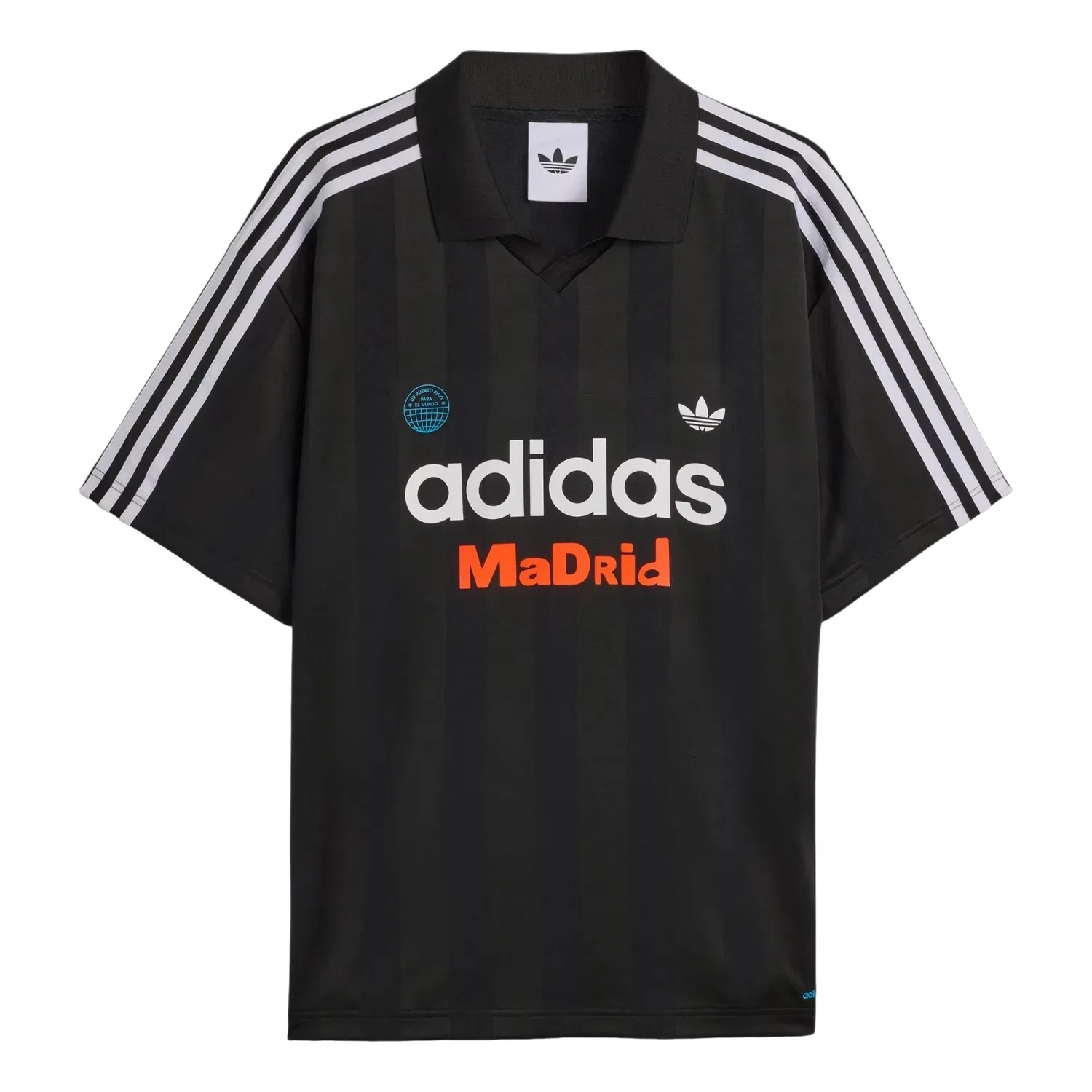 Футболка Adidas x Bad Bunny DtMF Tour Merch Madrid Relaxed Jersey, черный