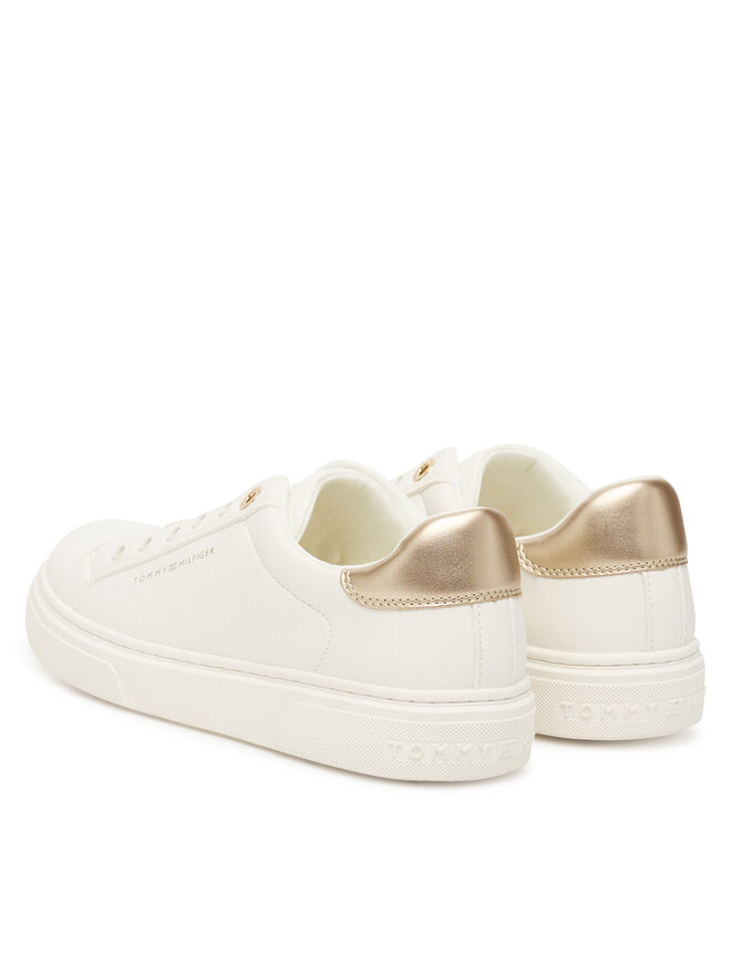 Кроссовки Low Cut Sneaker T3A9-33983-1355 D Tommy Hilfiger, белый — фото 3