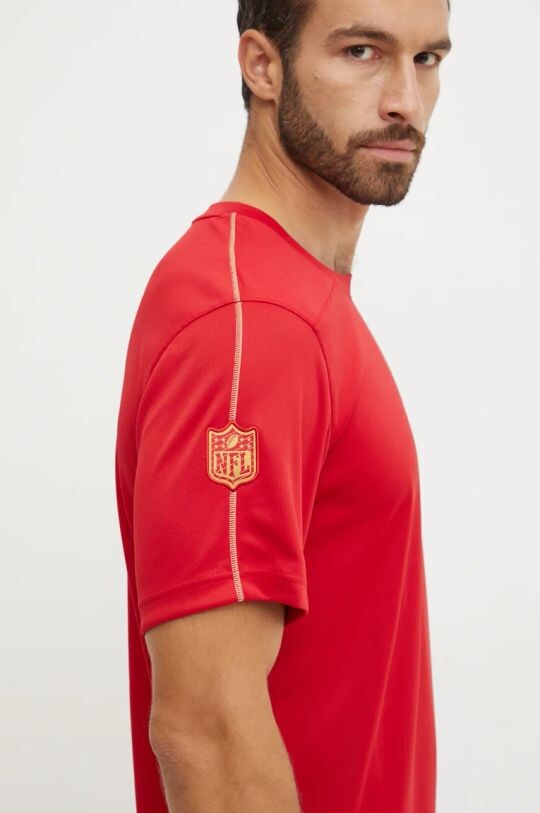 Тренировочная футболка San Francisco 49ers Nike, красный — фото 4