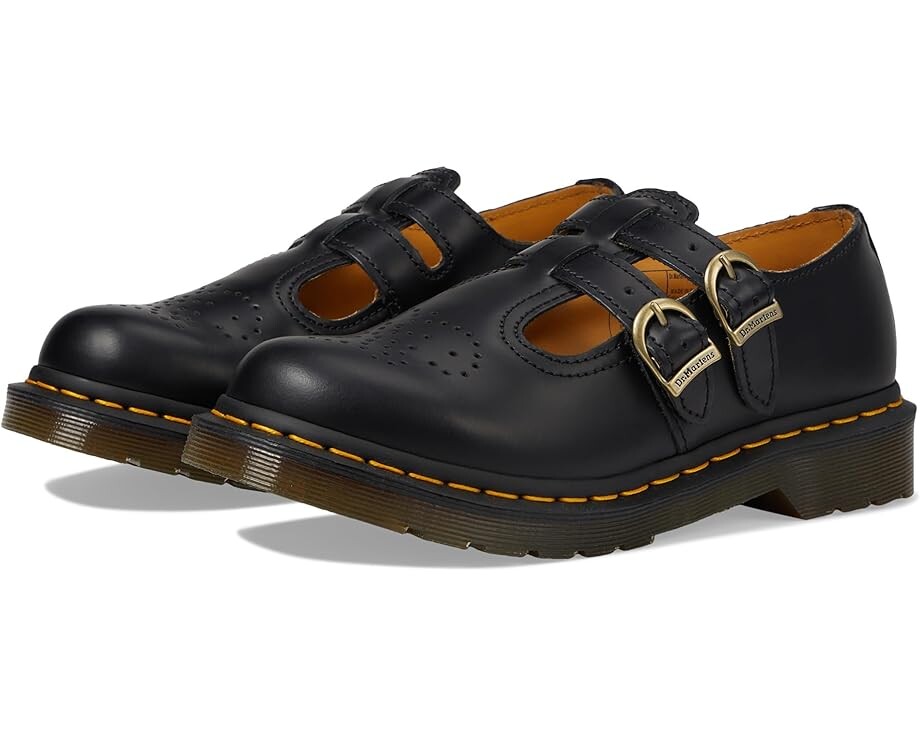 

Лоферы Dr. Martens 8065 Smooth Leather Mary Jane Shoes, цвет Black Smooth