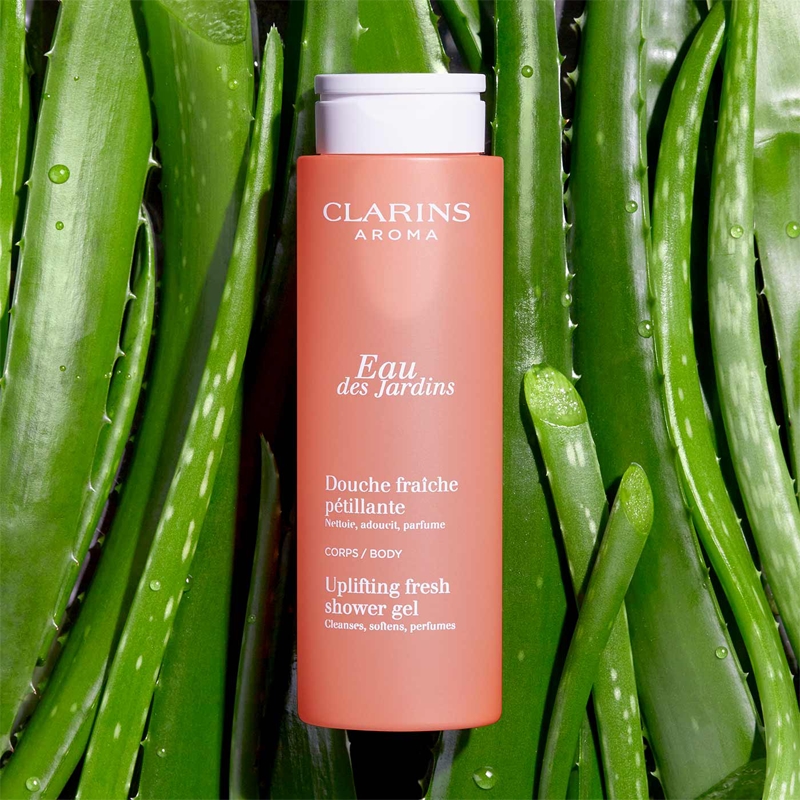 Гель для душа Eau des Jardins ароматный гель для душа Clarins, 200 мл — фото 4