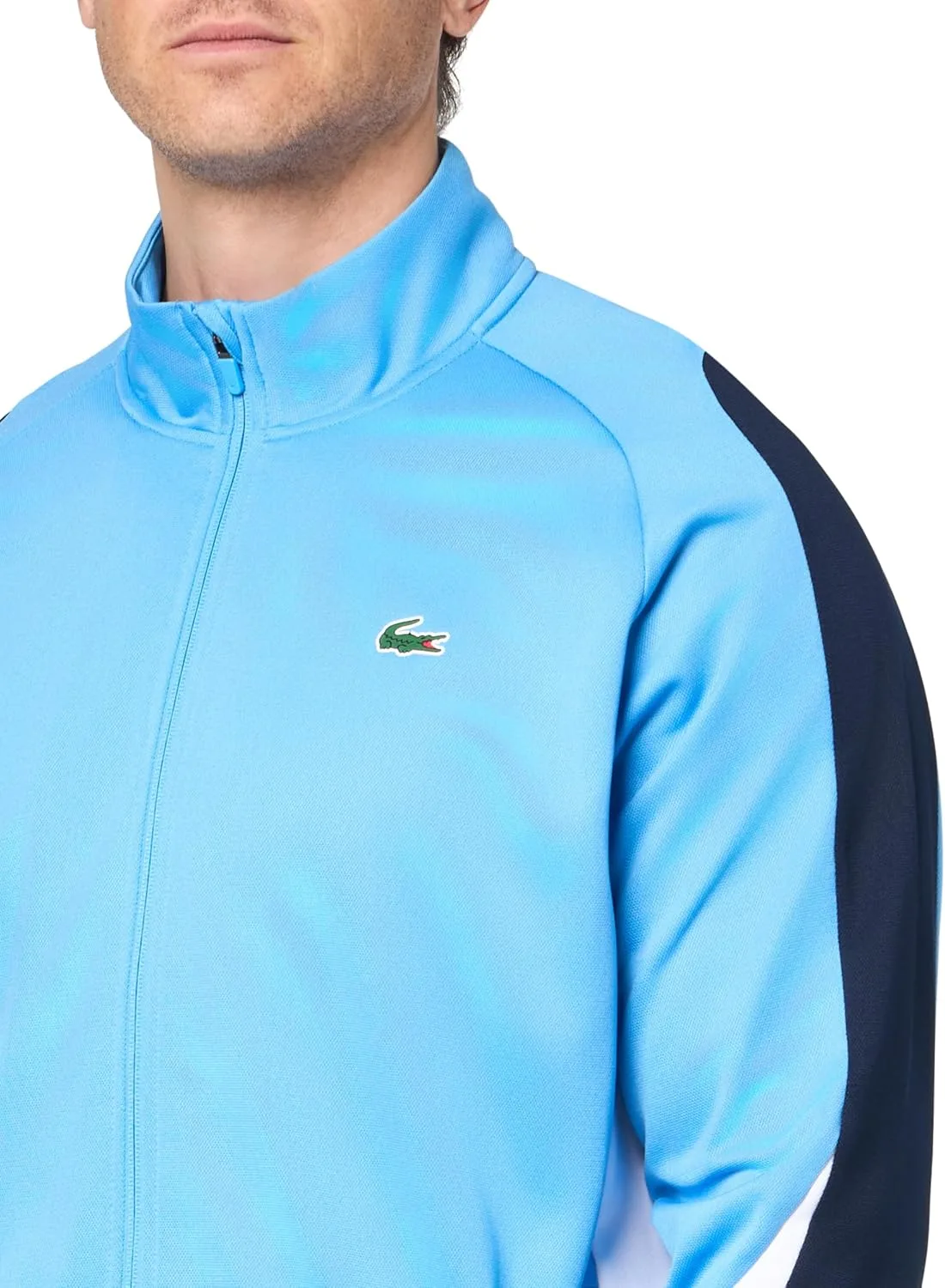 Lacoste мужской классический футболка zip — фото 3