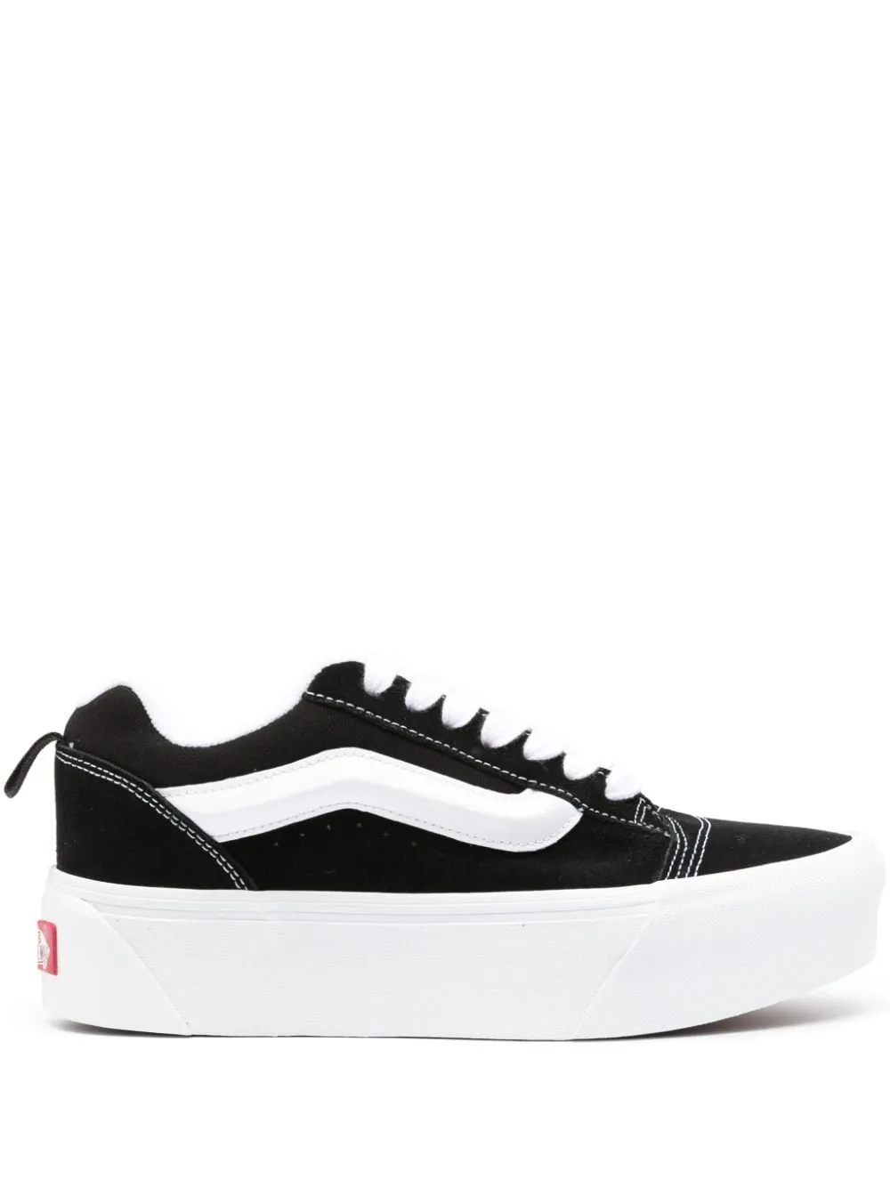 

Кеды с нашивкой-логотипом Vans, черный