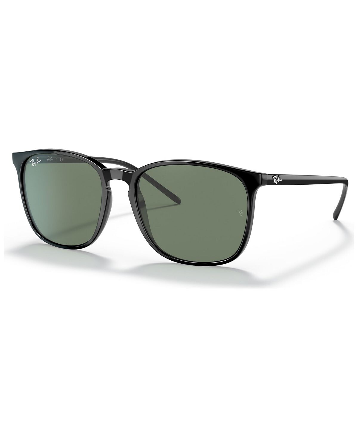 

Мужские солнцезащитные очки с низкой перемычкой, RB4387F 55 Ray-Ban