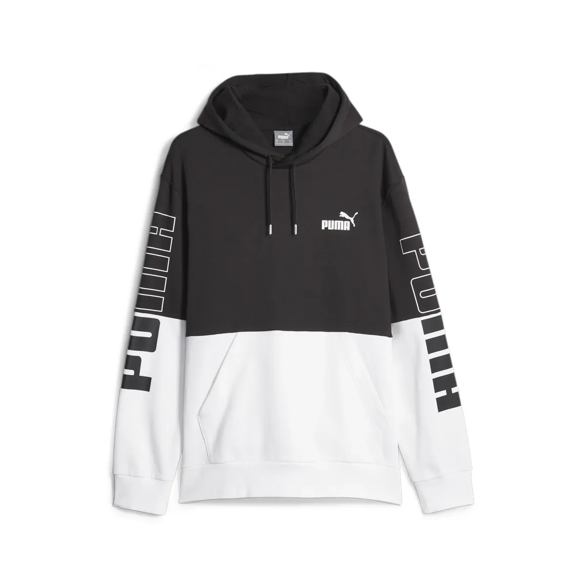 

Толстовка PUMA с капюшоном "POWER COLORBLOCK HOODIE FL", белый