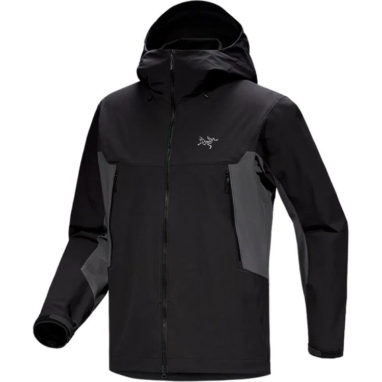 Мужская куртка soft shell SERRATUS Arcteryx, Sandstone Brown/Canvas — фото 3