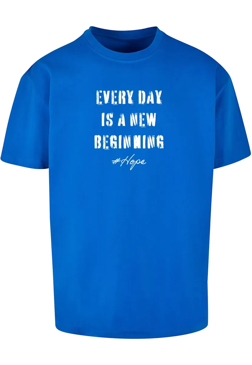 

Футболка Merchcode " Merchcode Men's Hope 2 Heavy Oversized Tee", синий
