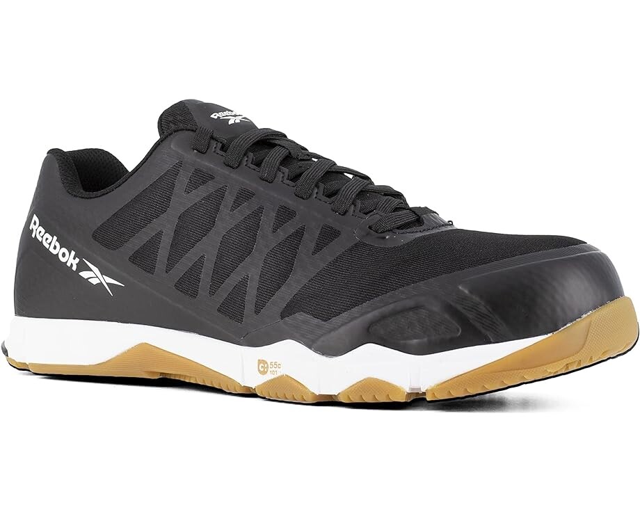 

Кроссовки Reebok Work Speed TR Work EH Comp Toe, цвет Black/Gum, Черный, Кроссовки Reebok Work Speed TR Work EH Comp Toe, цвет Black/Gum