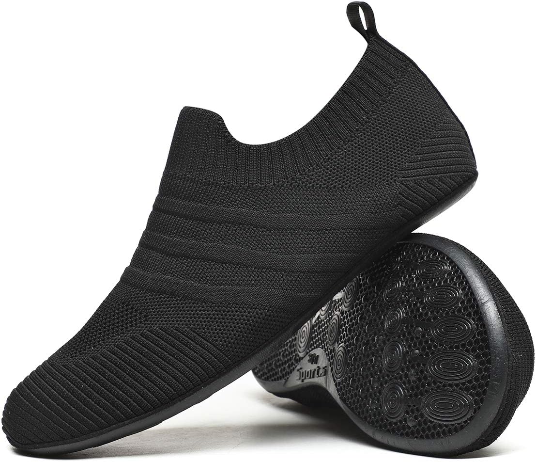 

Легкие нескользящие домашние тапочки-носки SLEVEL для путешествий, для использования в помещении, унисекс, для женщин и мужчин, для дома, черный