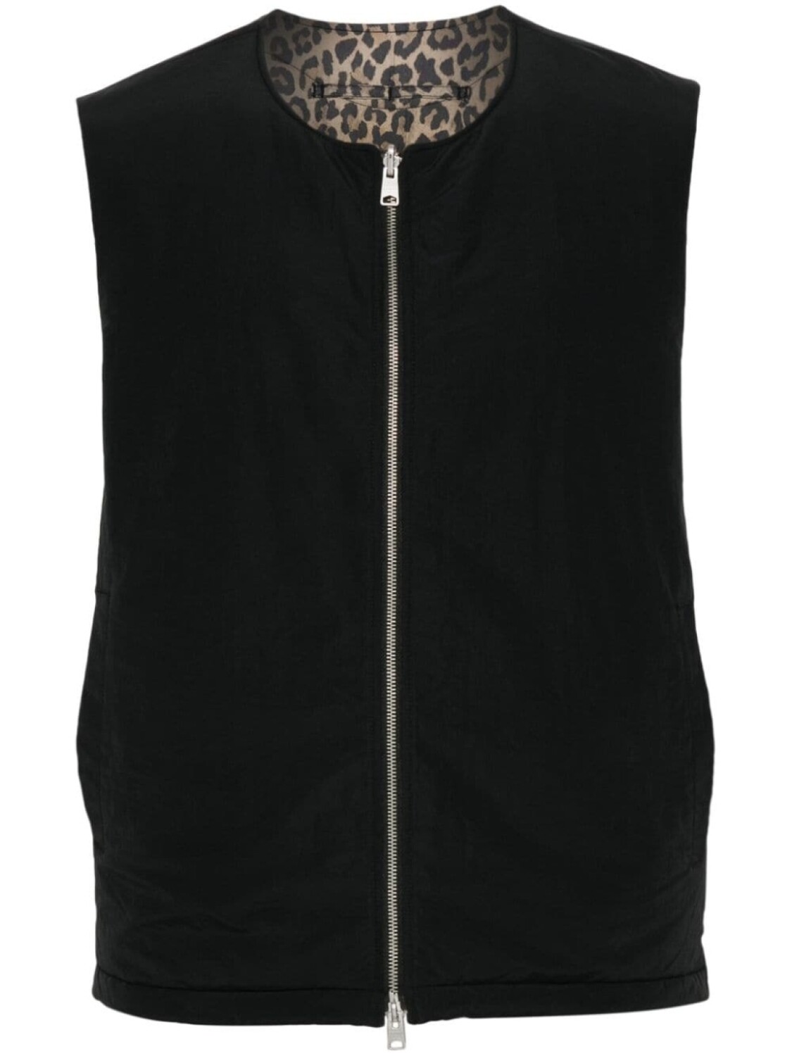 

AllSaints двусторонний жилет Underground, черный