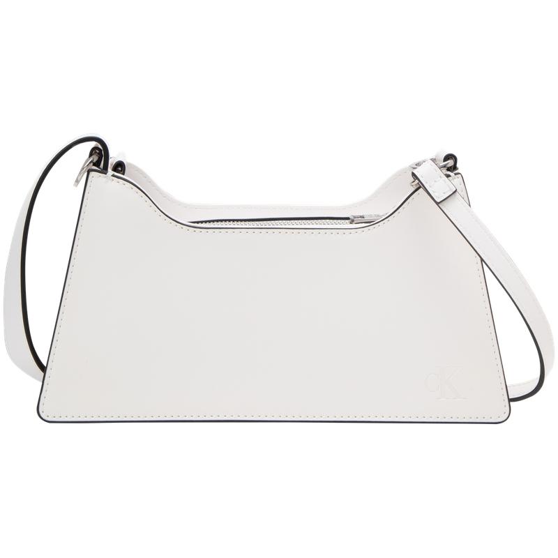 

CALVIN KLEIN Синтетическая Кроссбоди Сумка Женская Белая, 100-Moon White