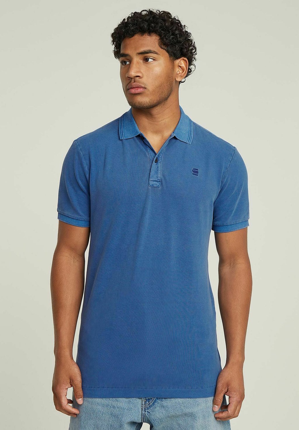 

Рубашка поло DUNDA OVERDYED G-STAR, синий
