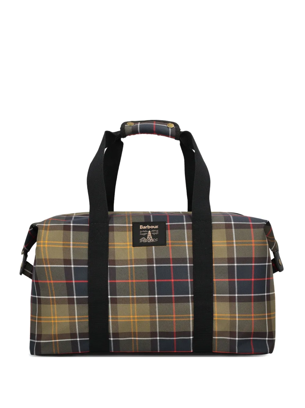 

Дорожная сумка в тартан в клетку Торридон Barbour, черный