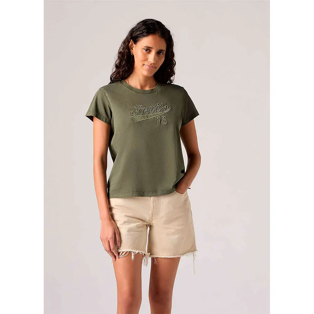 

Футболка с коротким рукавом Levi's Graphic Boxy, зеленый
