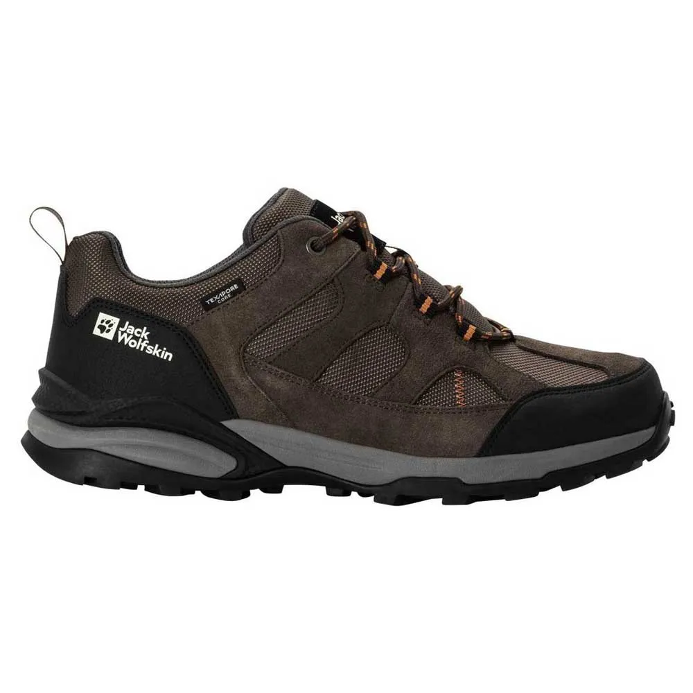 

Походные ботинки Jack Wolfskin Trail Hiker Texapore Low, коричневый