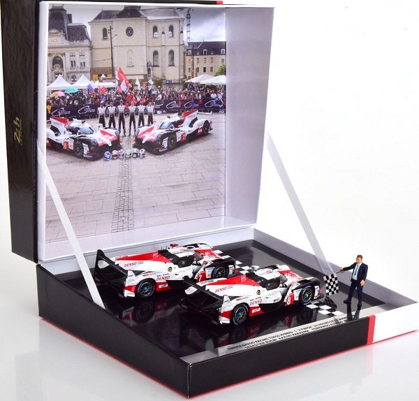 

Модель Spark Toyota Ts050 Hybrid #8 и #7, отделка 24 часа 1:43 Ty131